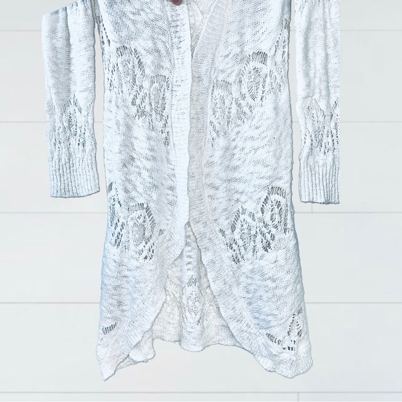 Aeropostal Knitted Lace Cardigan - S - Picture 6 of 13